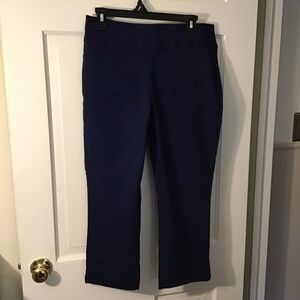 St John’s Bay navy capris, size 8